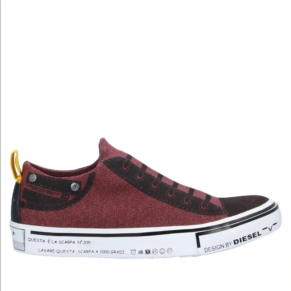Diesel woman slip-on sneakers shoes original made in Italy